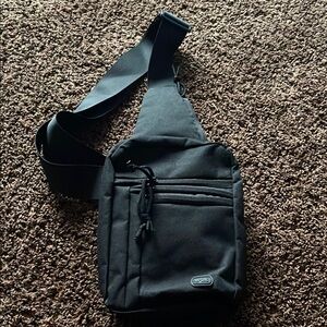 Mens Black Crossbody Bag